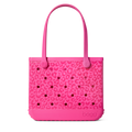 Medium Washable Tote Bag Purrr-fectly Pink Leopard for Travel and Errands