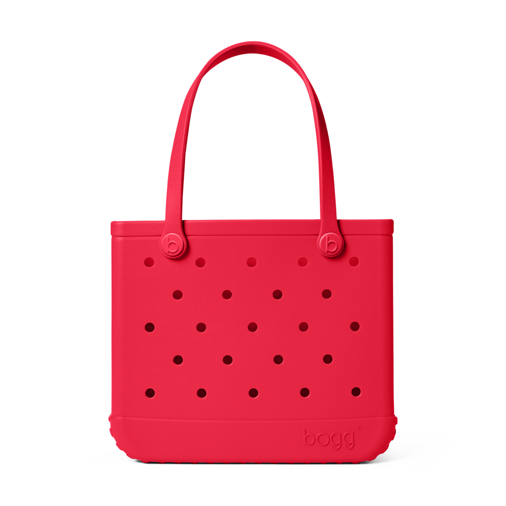 Medium Washable Tote Bag Off to the Races Red for Travel and Errands