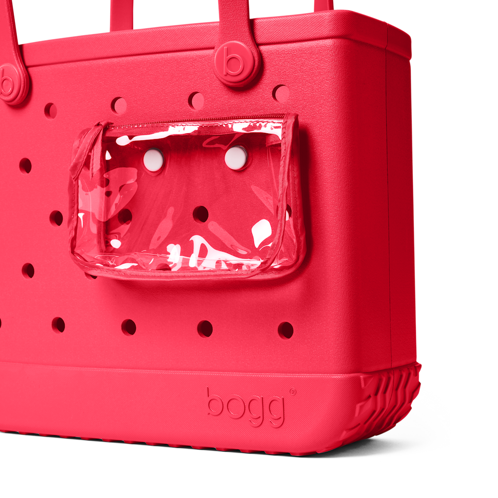 Medium Washable Tote Bag Off to the Races Red for Travel and Errands