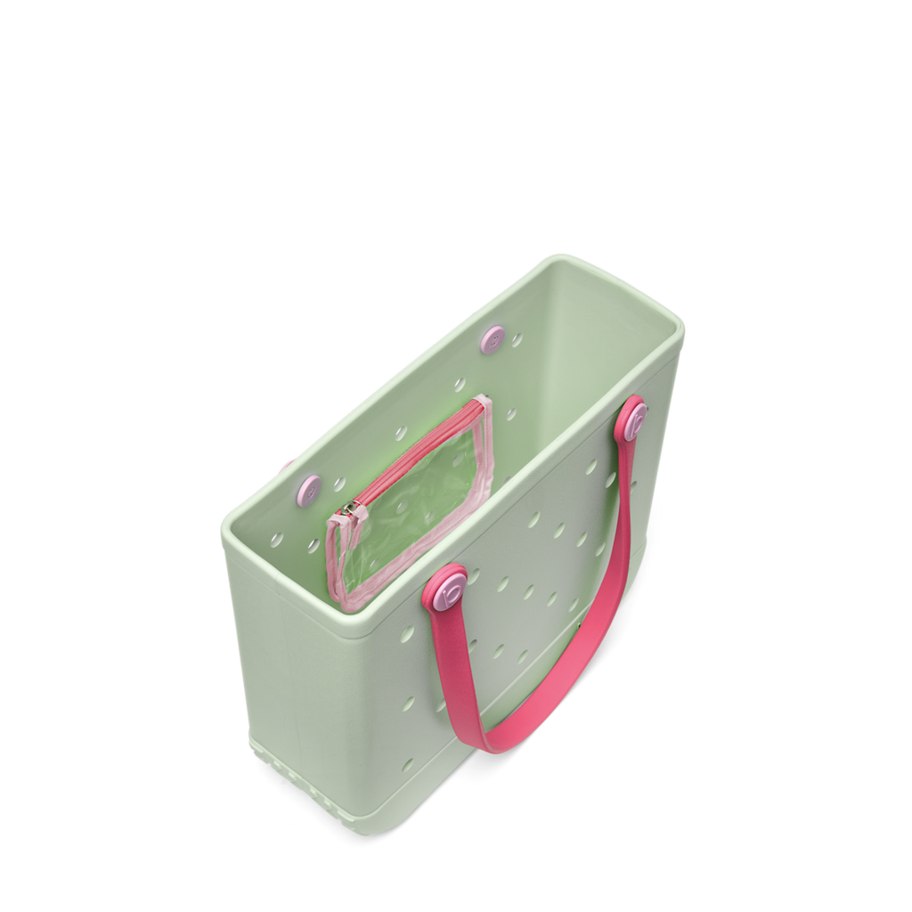 Medium Washable Tote Bag Matcha Alota for Travel and Errands