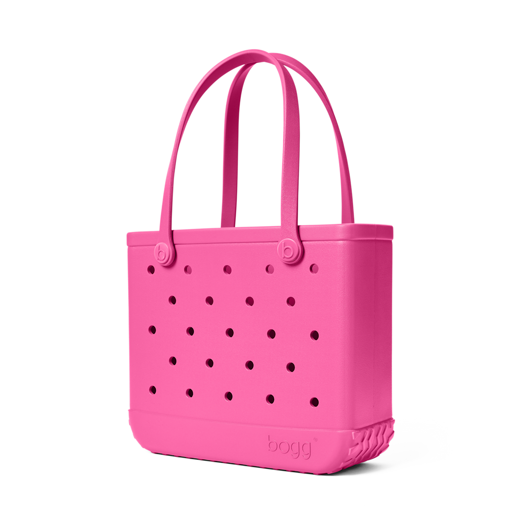 Medium Washable Tote Bag Haute Pink for Travel and Errands