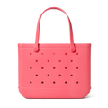 Large Washable Tote Bag Capri Coral for Travel and Errands