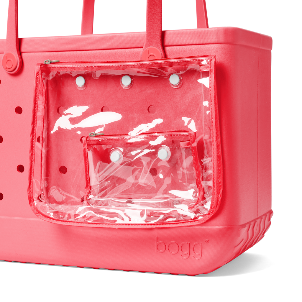 Large Washable Tote Bag Capri Coral for Travel and Errands