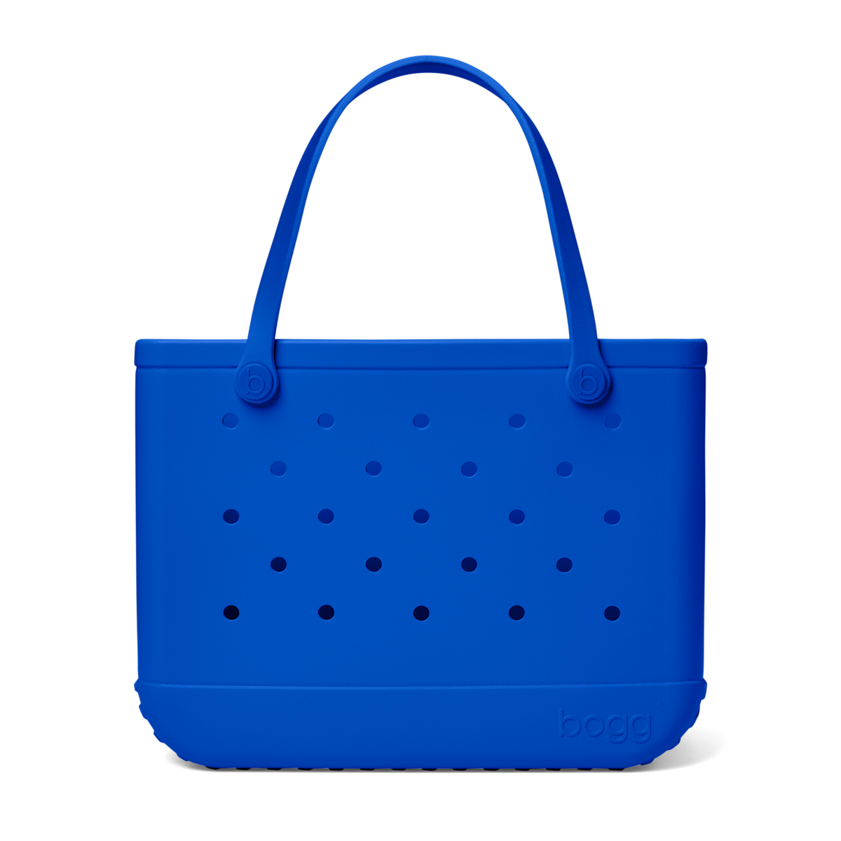 Large Washable Tote Bag Mykonos Blue for Travel and Errands