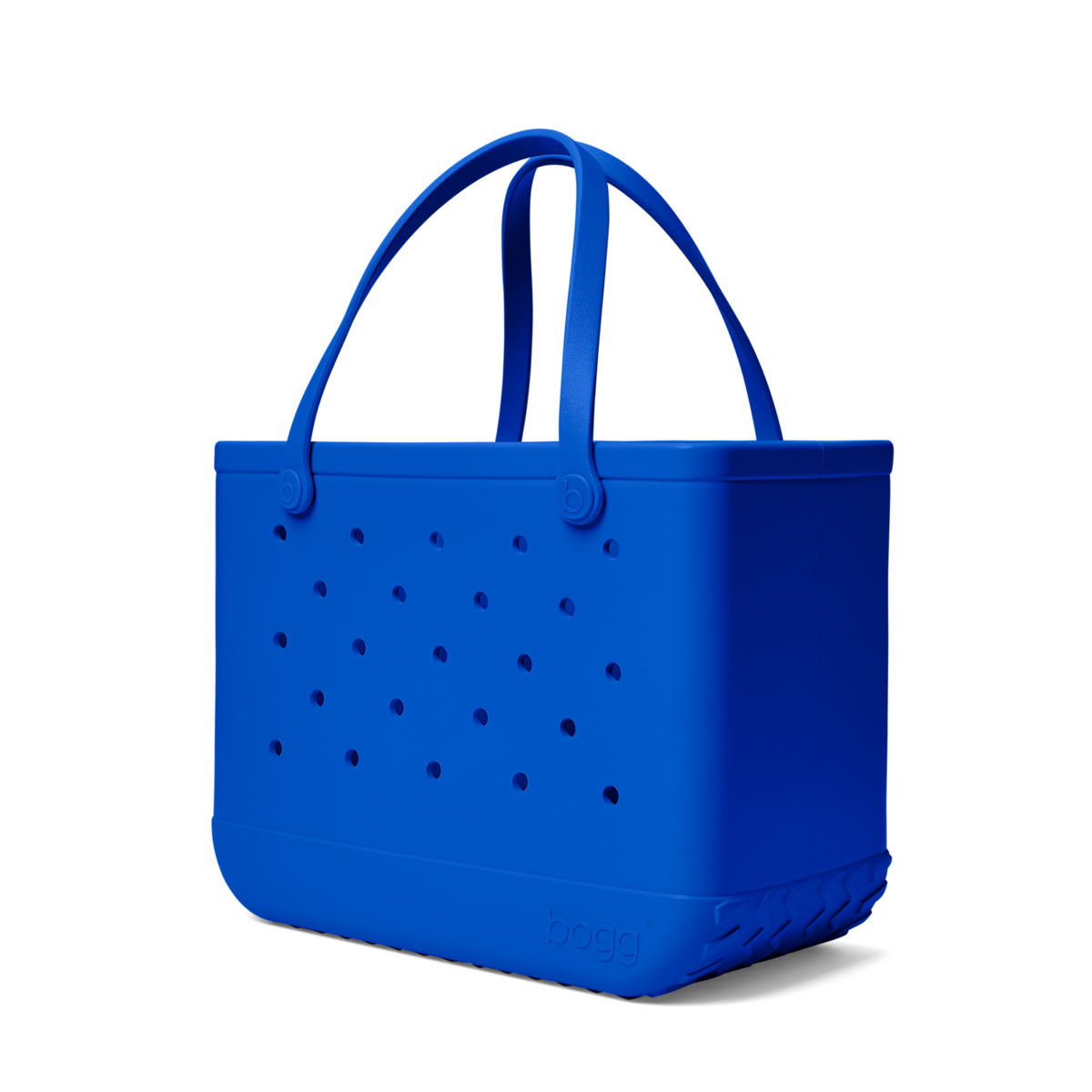 Large Washable Tote Bag Mykonos Blue for Travel and Errands