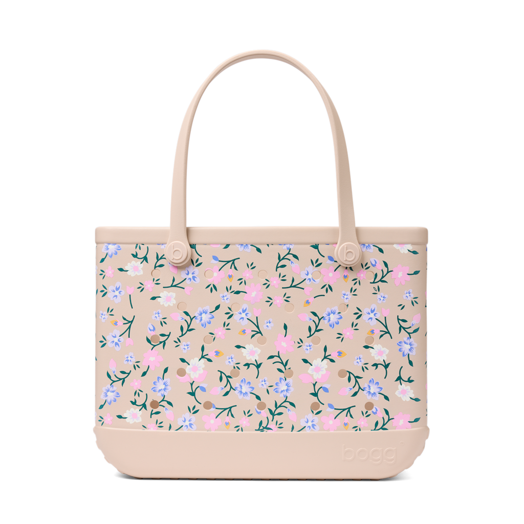Large Washable Tote Bag Spring Love for Travel and Errands
