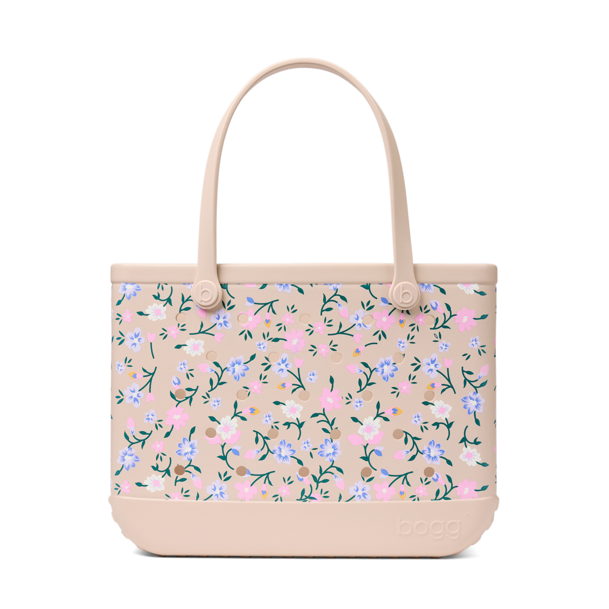 Large Washable Tote Bag Spring Love for Travel and Errands