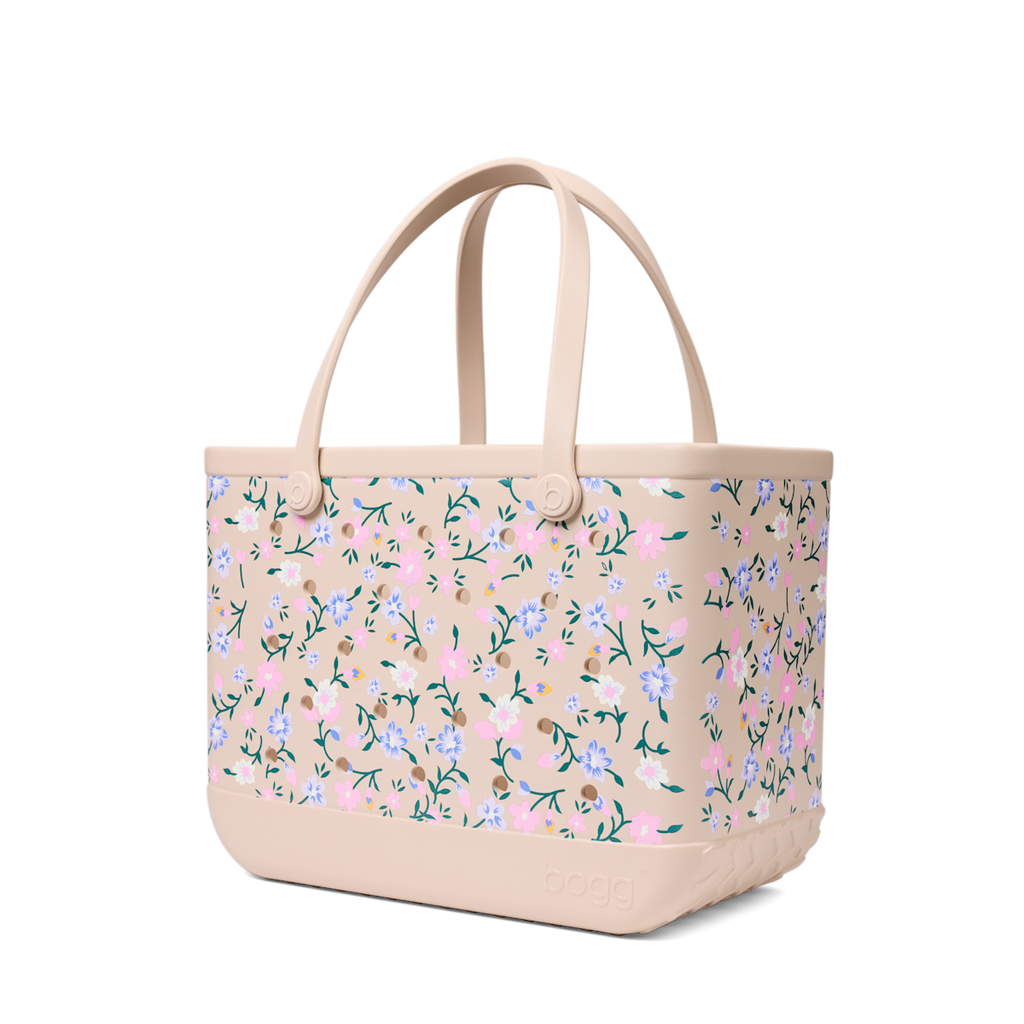 Large Washable Tote Bag Spring Love for Travel and Errands
