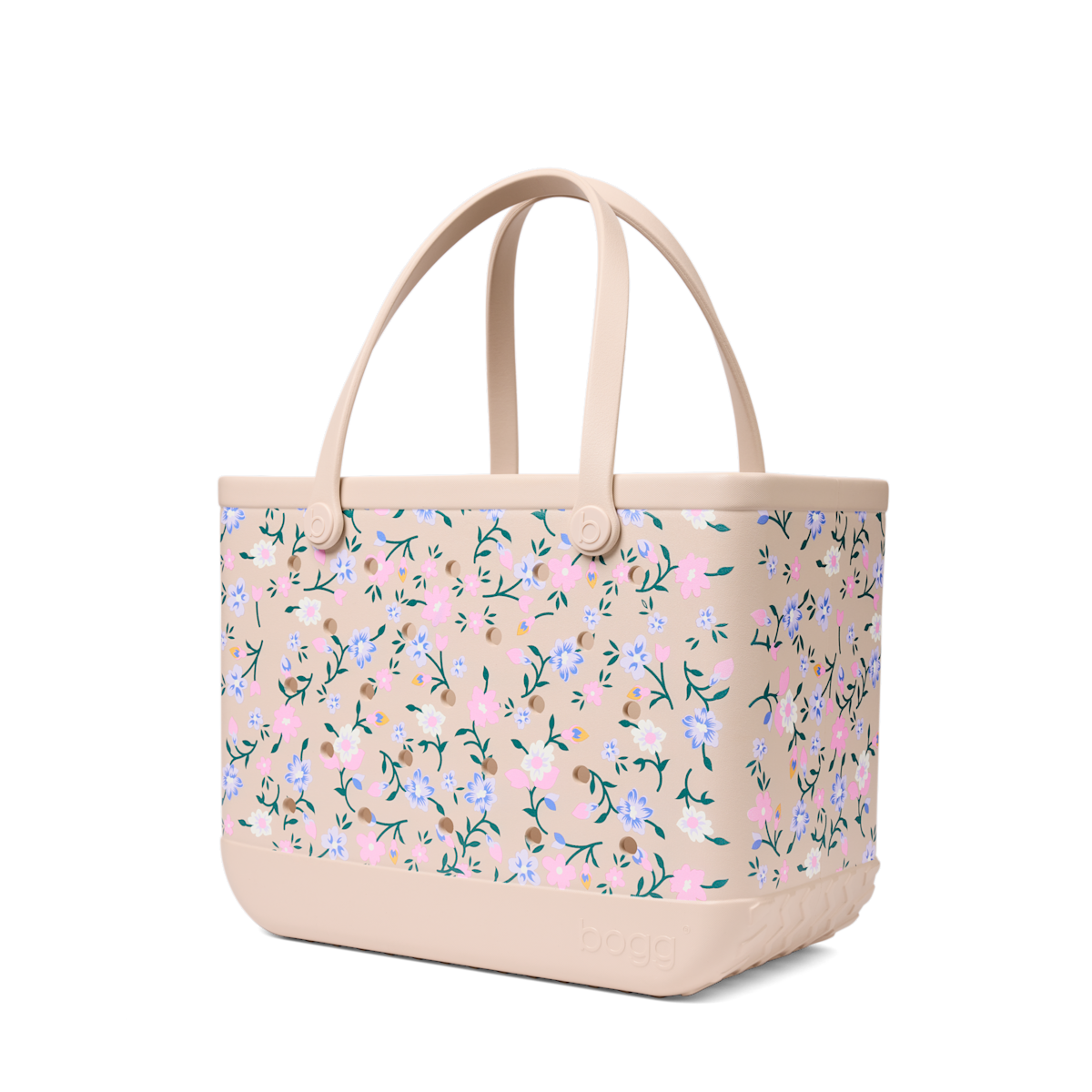 Large Washable Tote Bag Spring Love for Travel and Errands