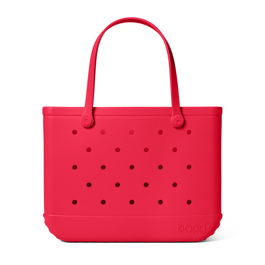 Large Washable Tote Bag Off to the Races Red for Travel and Errands