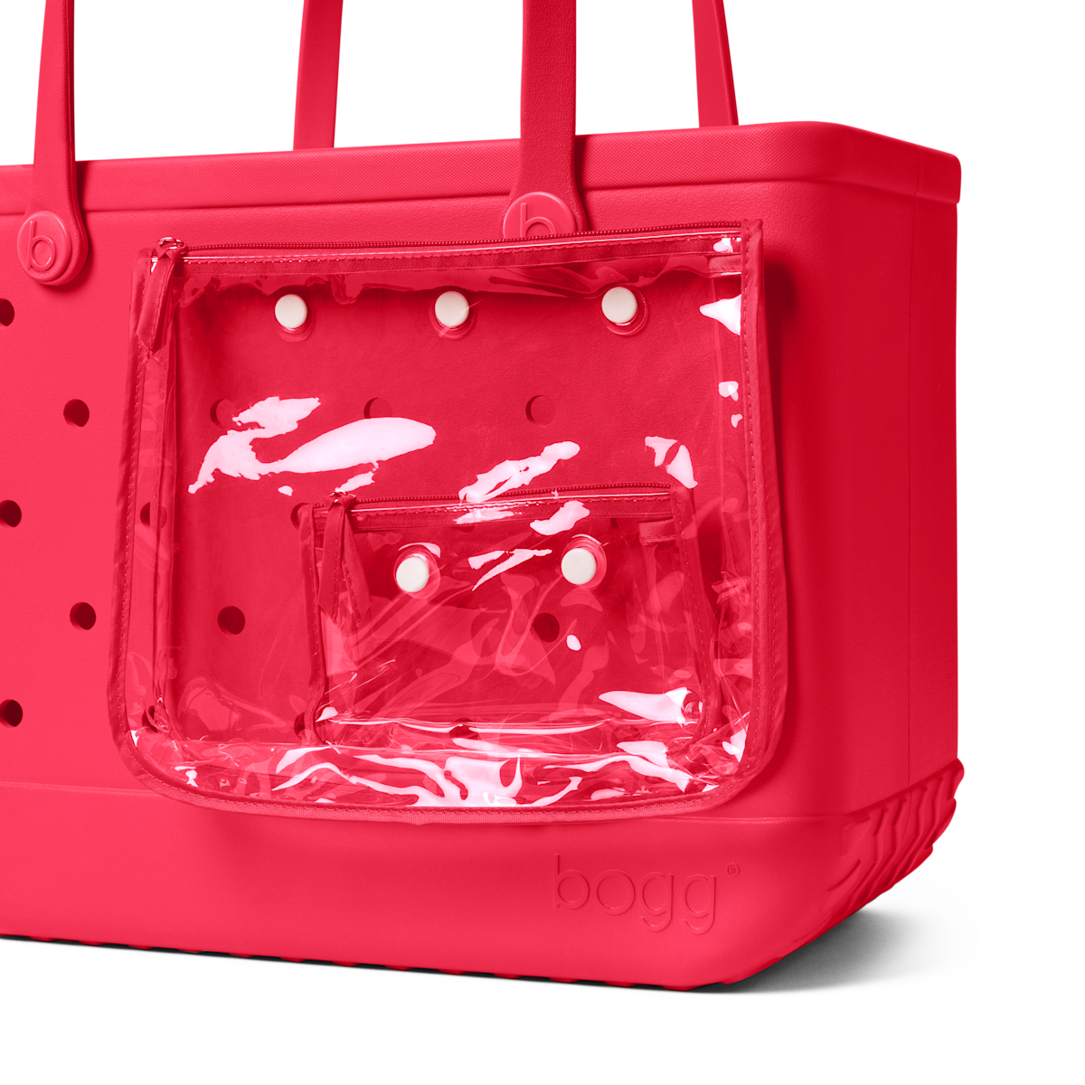 Large Washable Tote Bag Off to the Races Red for Travel and Errands